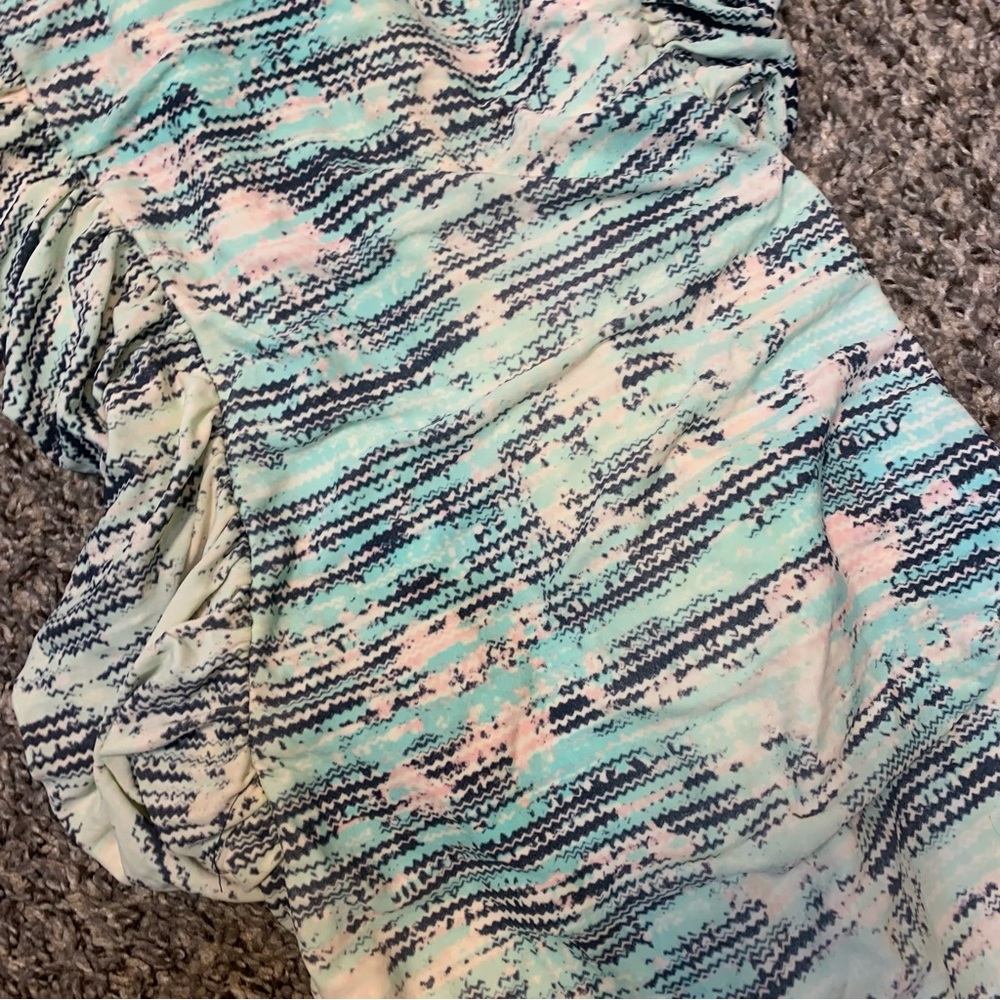 Speedo VTG 90s One Piece Ruched Swimsuit - Picture 5 of 11